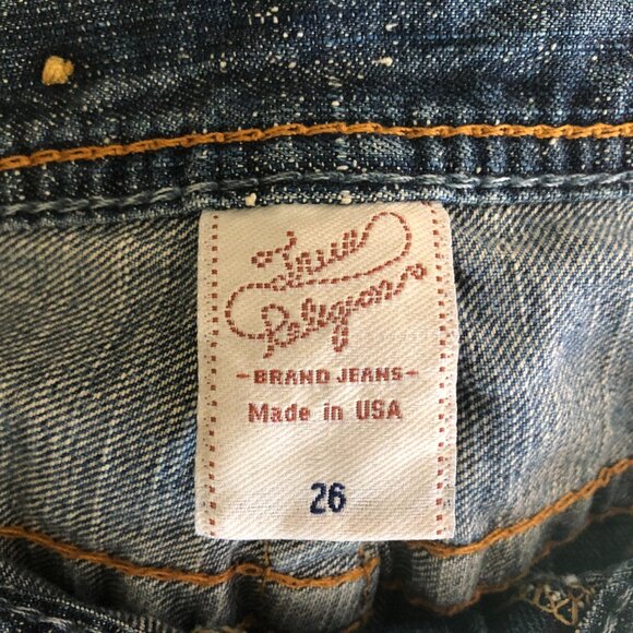 True Religion Y2K Denim Micro Mini skirt - Picture 13 of 15